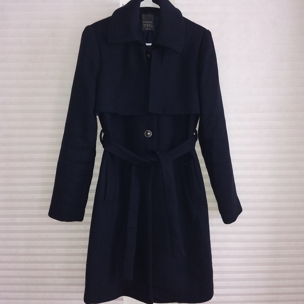 Navy winter coat